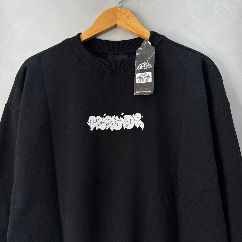 Moletom Careca Trip Side “Snake” (Preto)