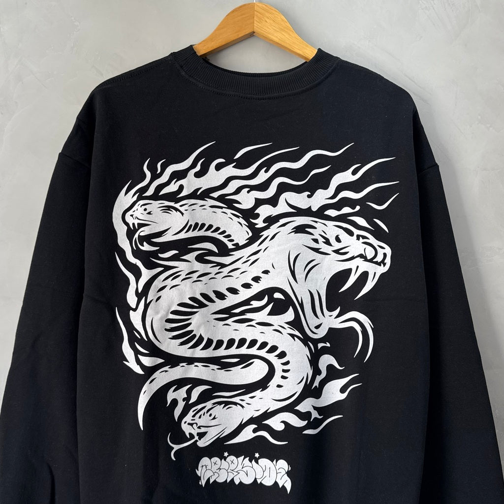 Moletom Careca Trip Side “Snake” (Preto)
