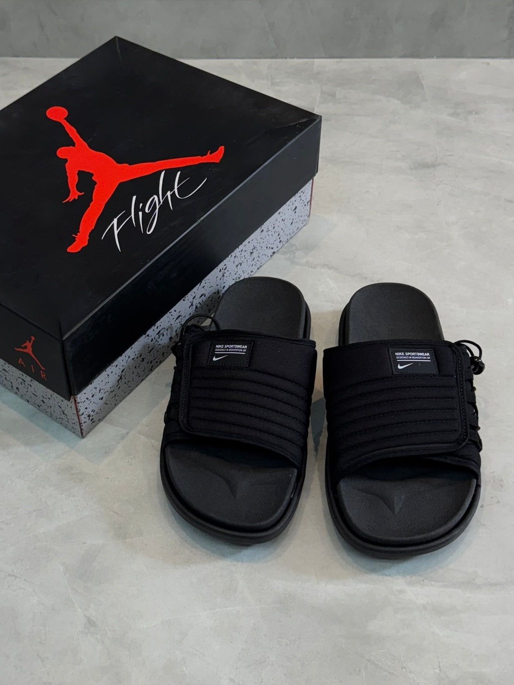 CHINELO SLIDE NK ASUNA 2.0 - PRETO