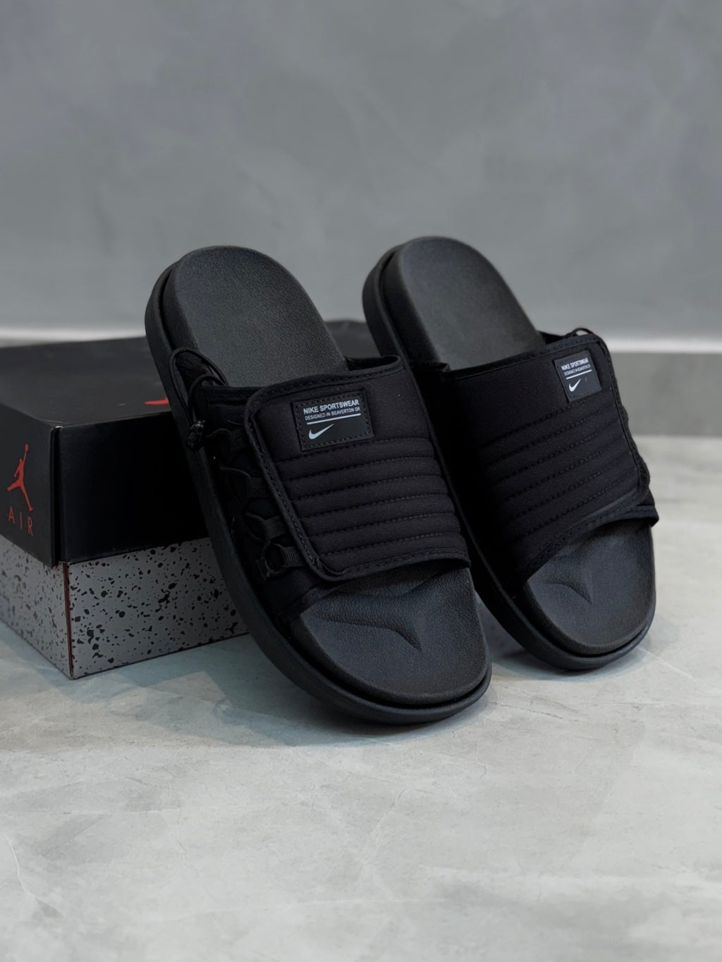 CHINELO SLIDE NK ASUNA 2.0 - PRETO
