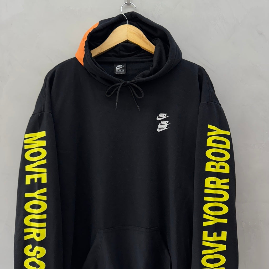 Moletom Canguru NK “World Tour” (Preto)