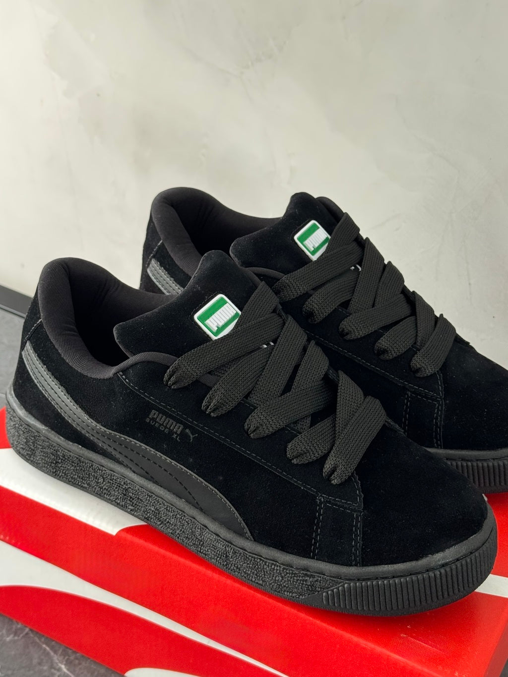 Tênis PM Suede XL - Preto
