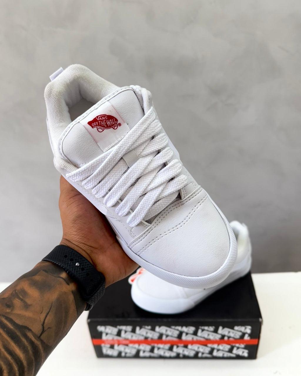 Tênis Vans Knu Skool - Branco