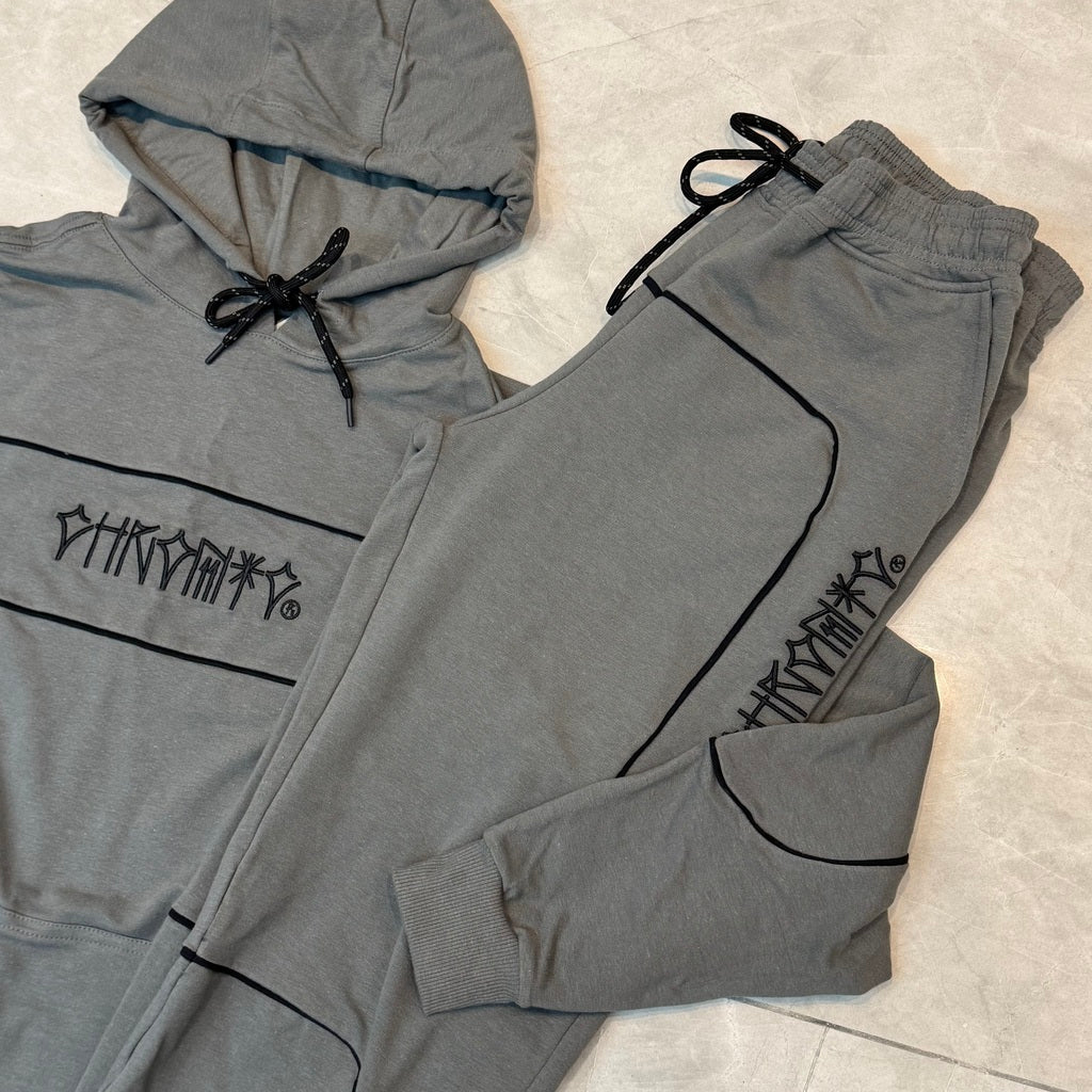Conjunto Moletom Chronic “Future” (Cinza)
