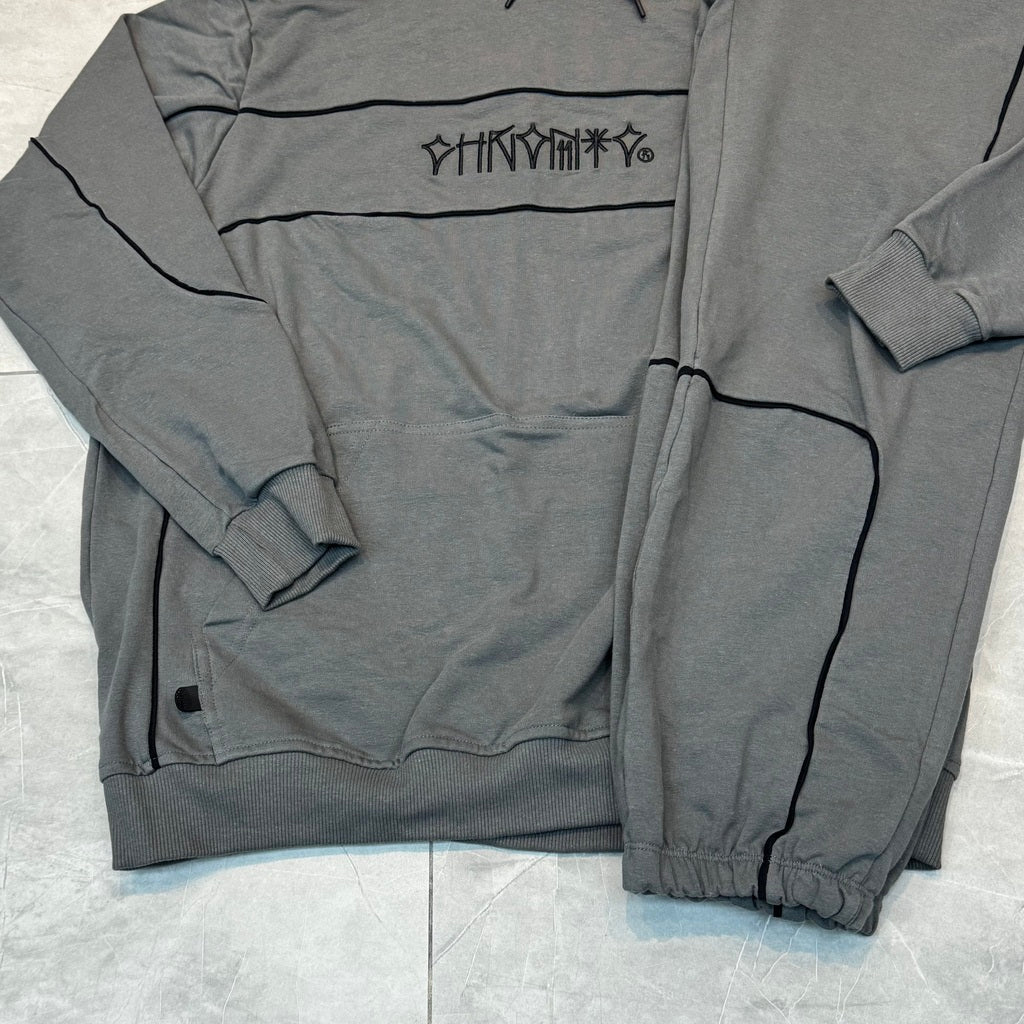 Conjunto Moletom Chronic “Future” (Cinza)