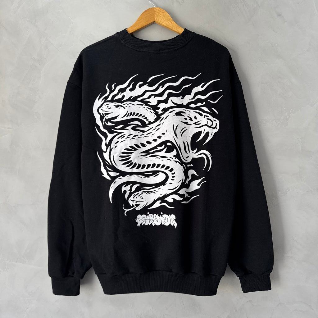 Moletom Careca Trip Side “Snake” (Preto)