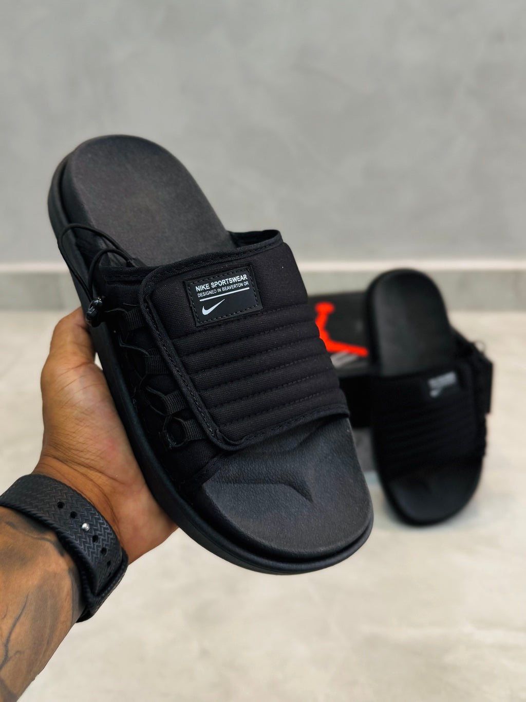 CHINELO SLIDE NK ASUNA 2.0 - PRETO