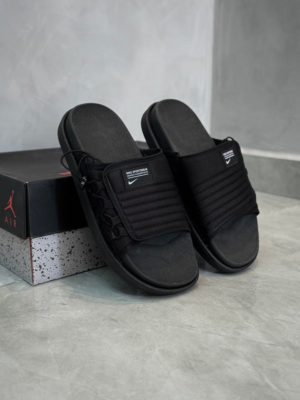 CHINELO SLIDE NK ASUNA 2.0 - PRETO
