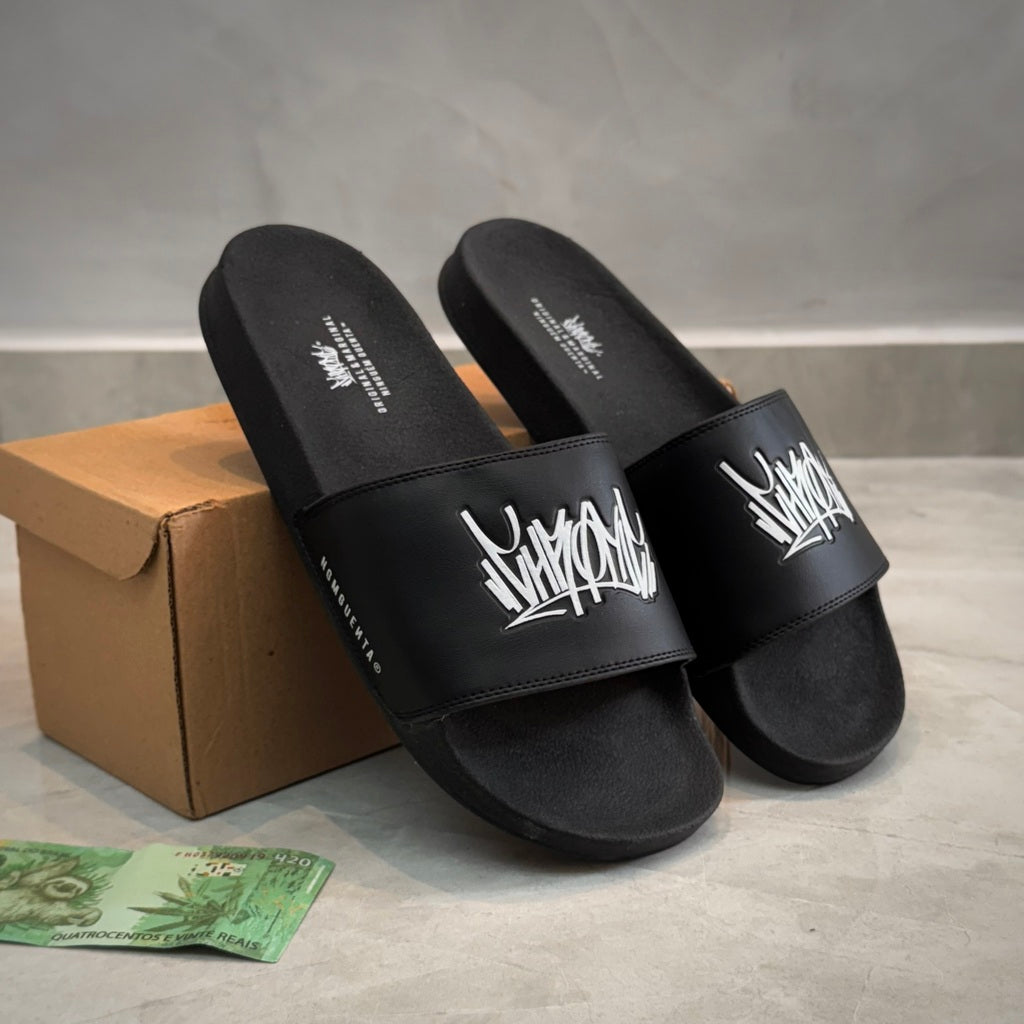 Chinelo Slide Chronic “Orgnl” (Preto)