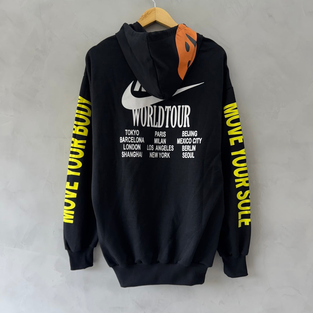Moletom Canguru NK “World Tour” (Preto)