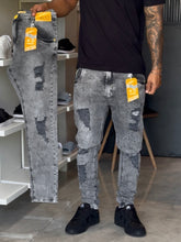 Calça Jogador Cinza Brow Jeans - 023