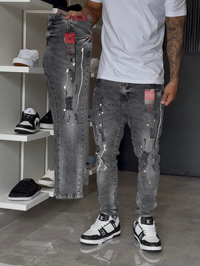 Calça Jogador Cinza Brow Jeans - 037