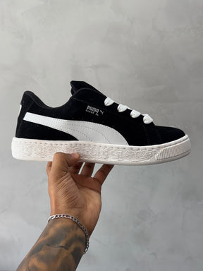 Tênis PM Suede XL - Preto/Branco