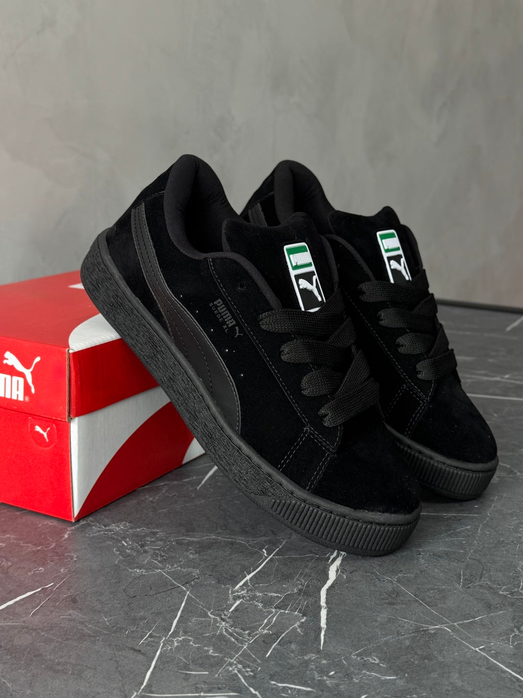 Tênis PM Suede XL - Preto