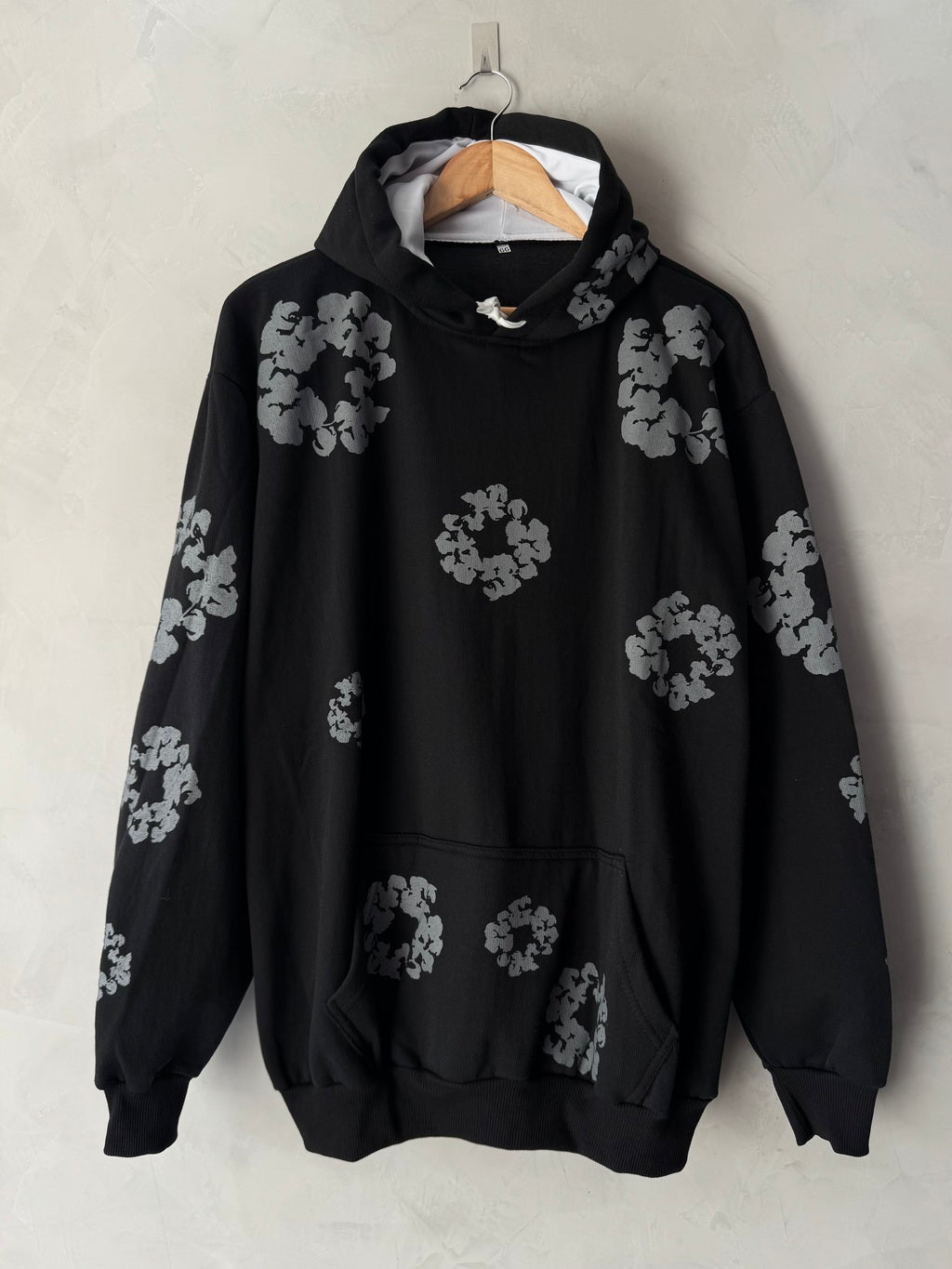 Moletom Canguru Denim Tears - Preto