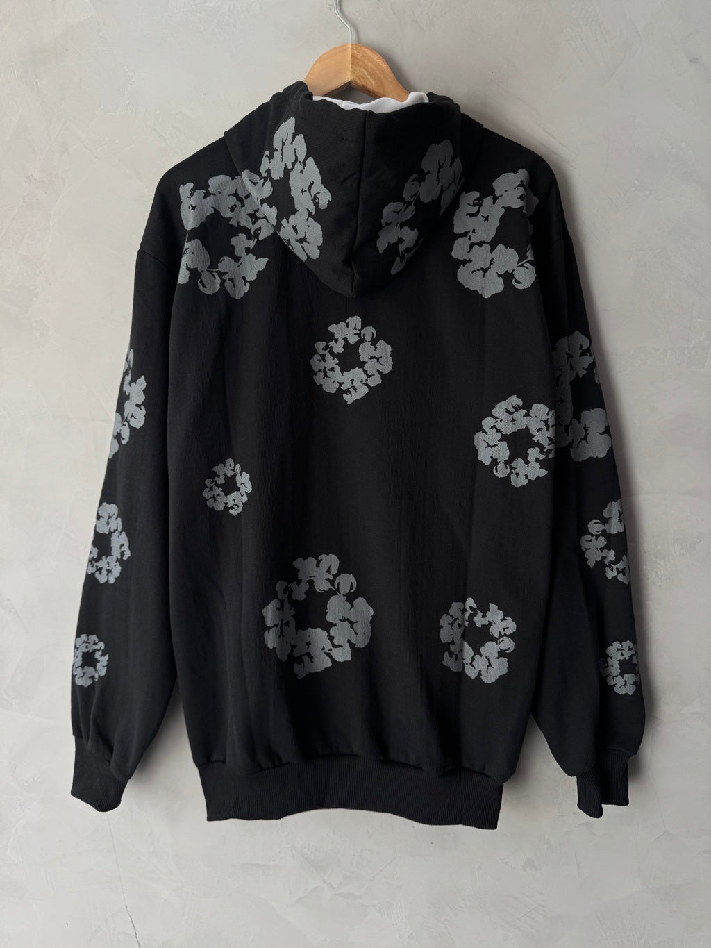 Moletom Canguru Denim Tears - Preto