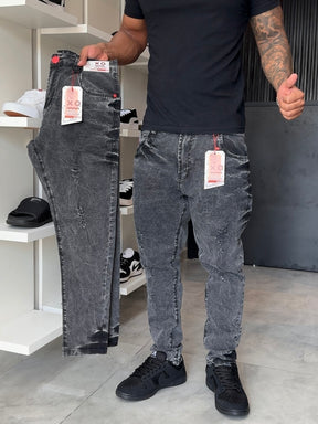 Calça Jogador Preta Brow Jeans - 098