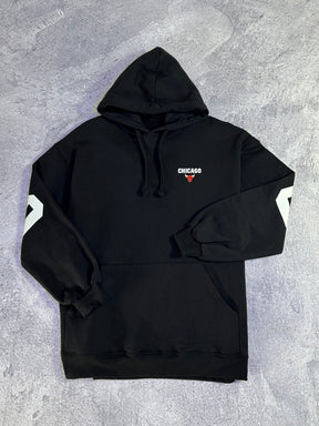 Moletom Canguru Chicago Bulls - Preto