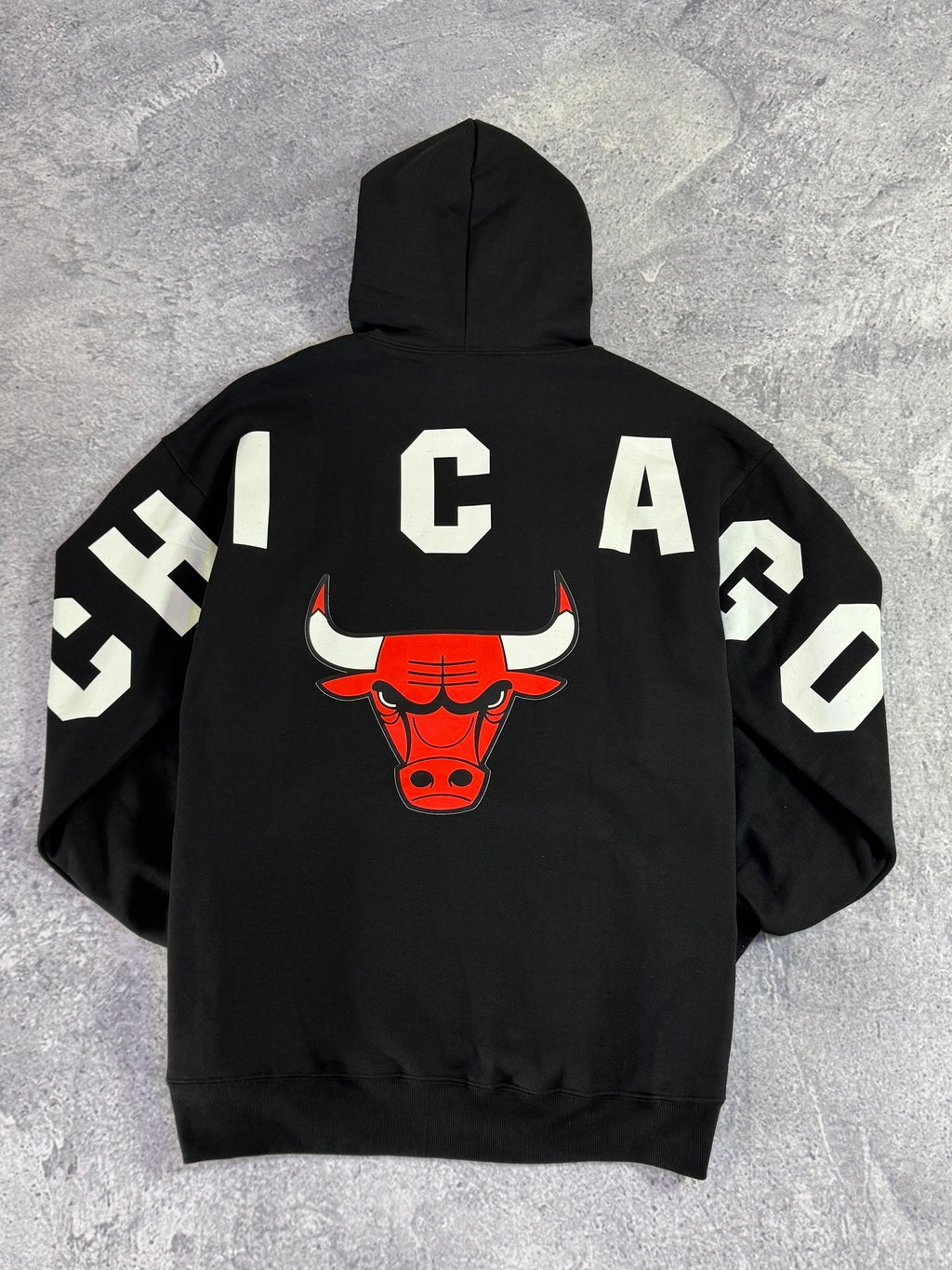 Moletom Canguru Chicago Bulls - Preto