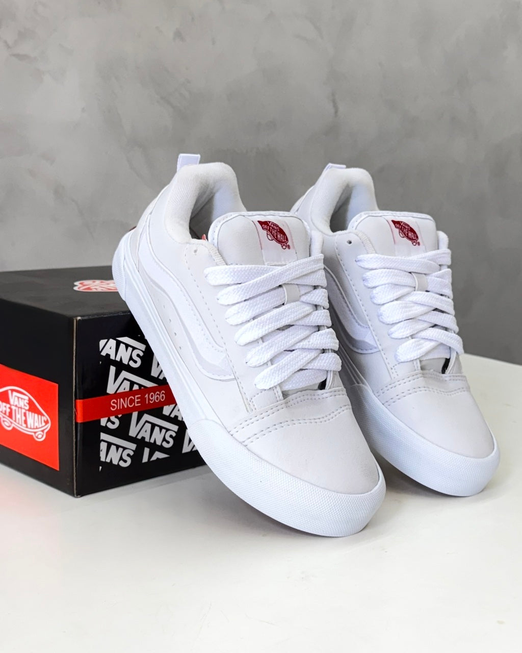 Tênis Vans Knu Skool - Branco
