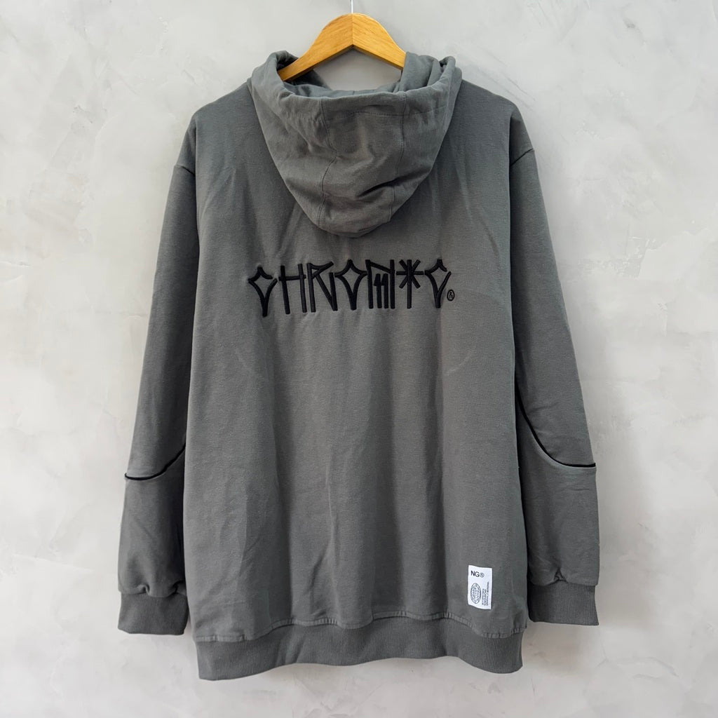 Moletom Canguru Chronic “Future” (Cinza)