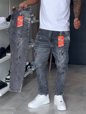 Calça Jogador Cinza Brow Jeans - 077
