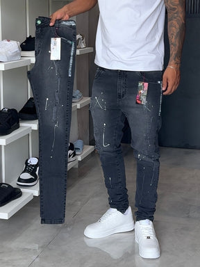 Calça Jogador Cinza Street Denim - 367
