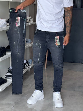 Calça Jogador Cinza Street Denim - 367