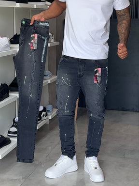 Calça Jogador Cinza Street Denim - 367