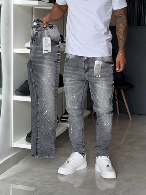 Calça Jogador Cinza Brow Jeans - 166