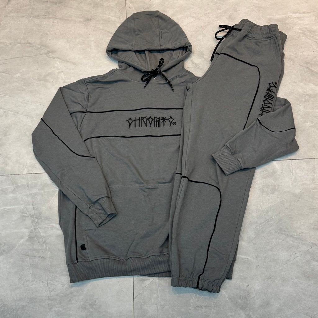 Conjunto Moletom Chronic “Future” (Cinza)